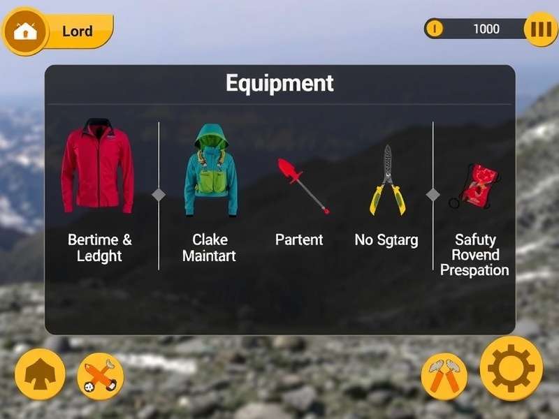 Himalayan Adventure Trek Equipment Selection